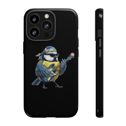 Bert Blumen-Gitarre Handyhülle (iPhone & Google Pixel) – Die Gartenvögel Band 2 Merch