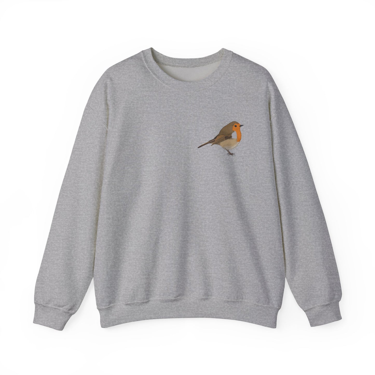 Rotkehlchen Vogel Sweatshirt für Naturfreunde und Vogelbeobachter