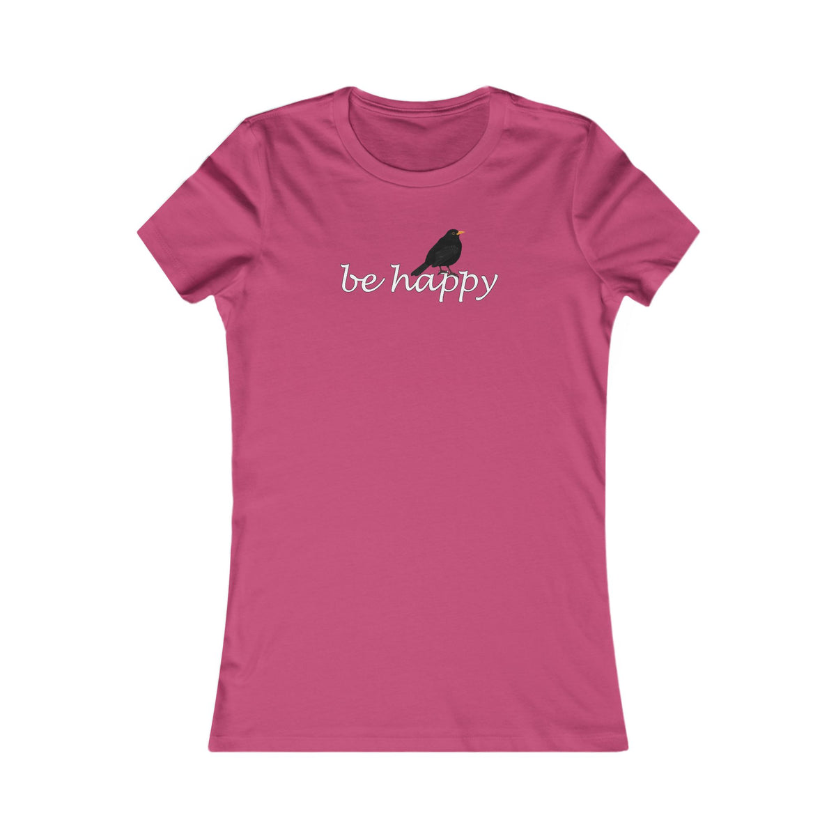Amsel Frauen T-Shirt mit Bird Graphic Tee Hintergrund