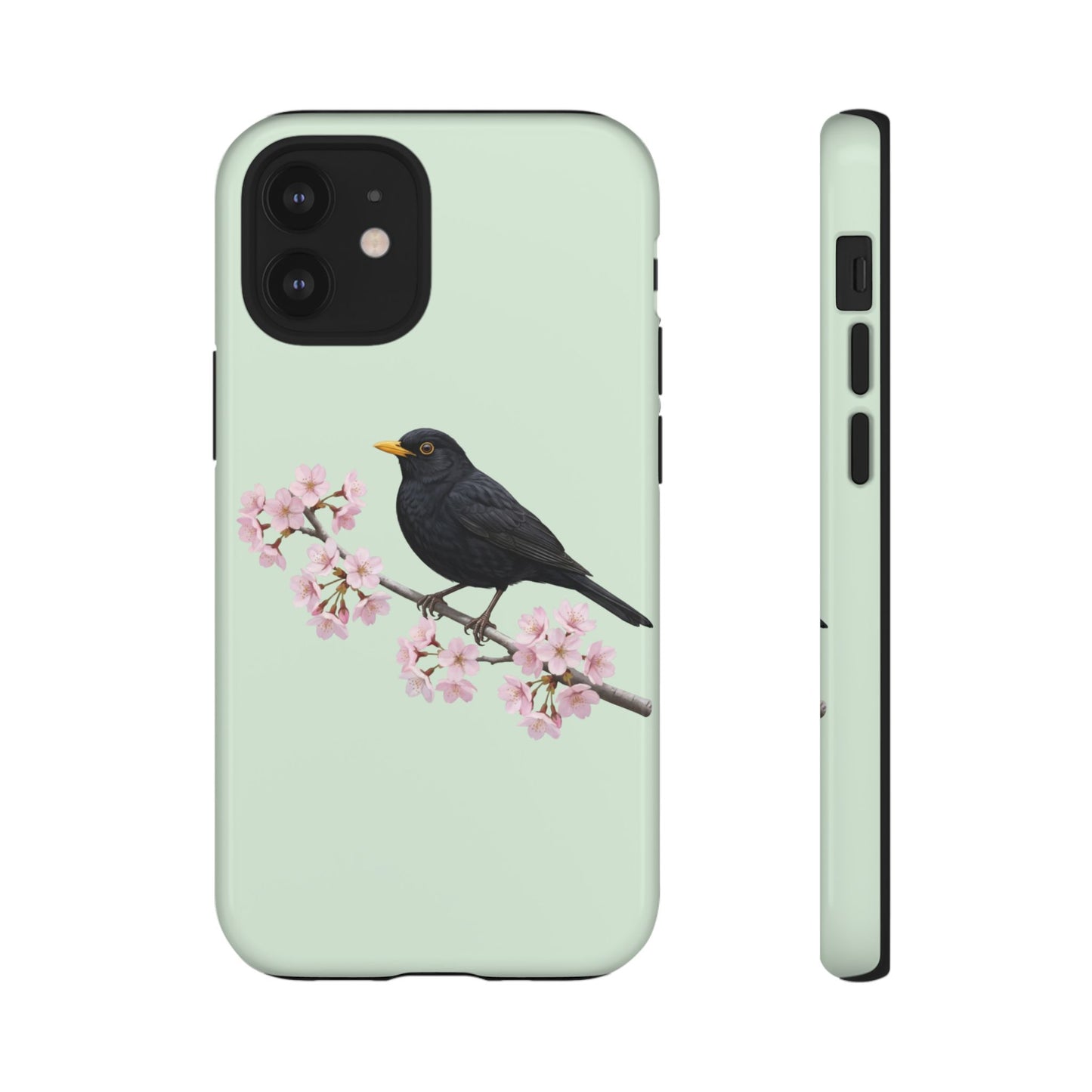 Amsel Handyhülle mit animal lover Hintergrund