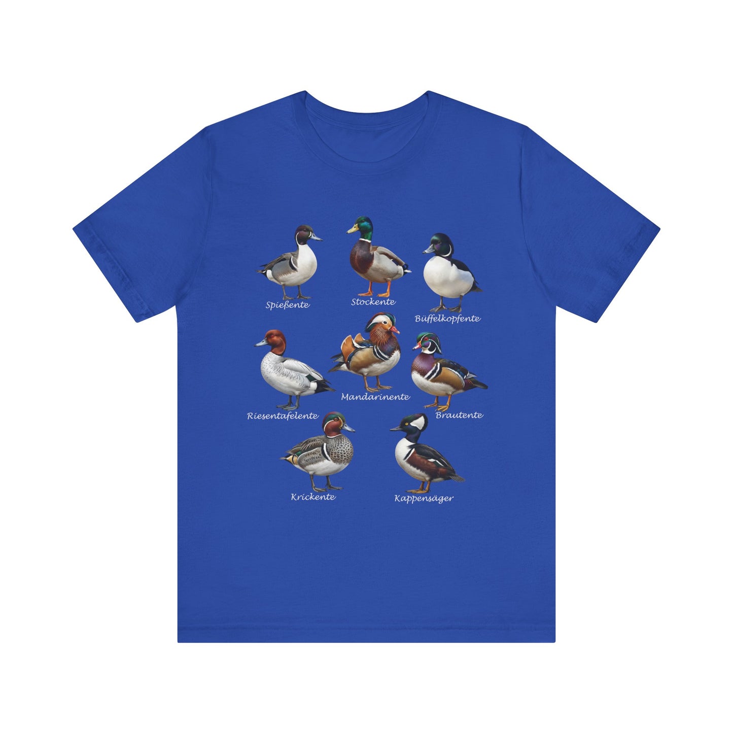 T-Shirt mit Entenarten: Vogel in Military Green