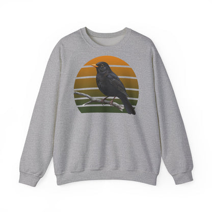 Amsel Sweatshirt | Unisex Vogel Pullover für Vogelfreunde & Vogelbeobachter