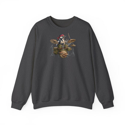 Specht Sweatshirt Vogelmotiv – Animal Graphic Tee, Casual Everyday Wear