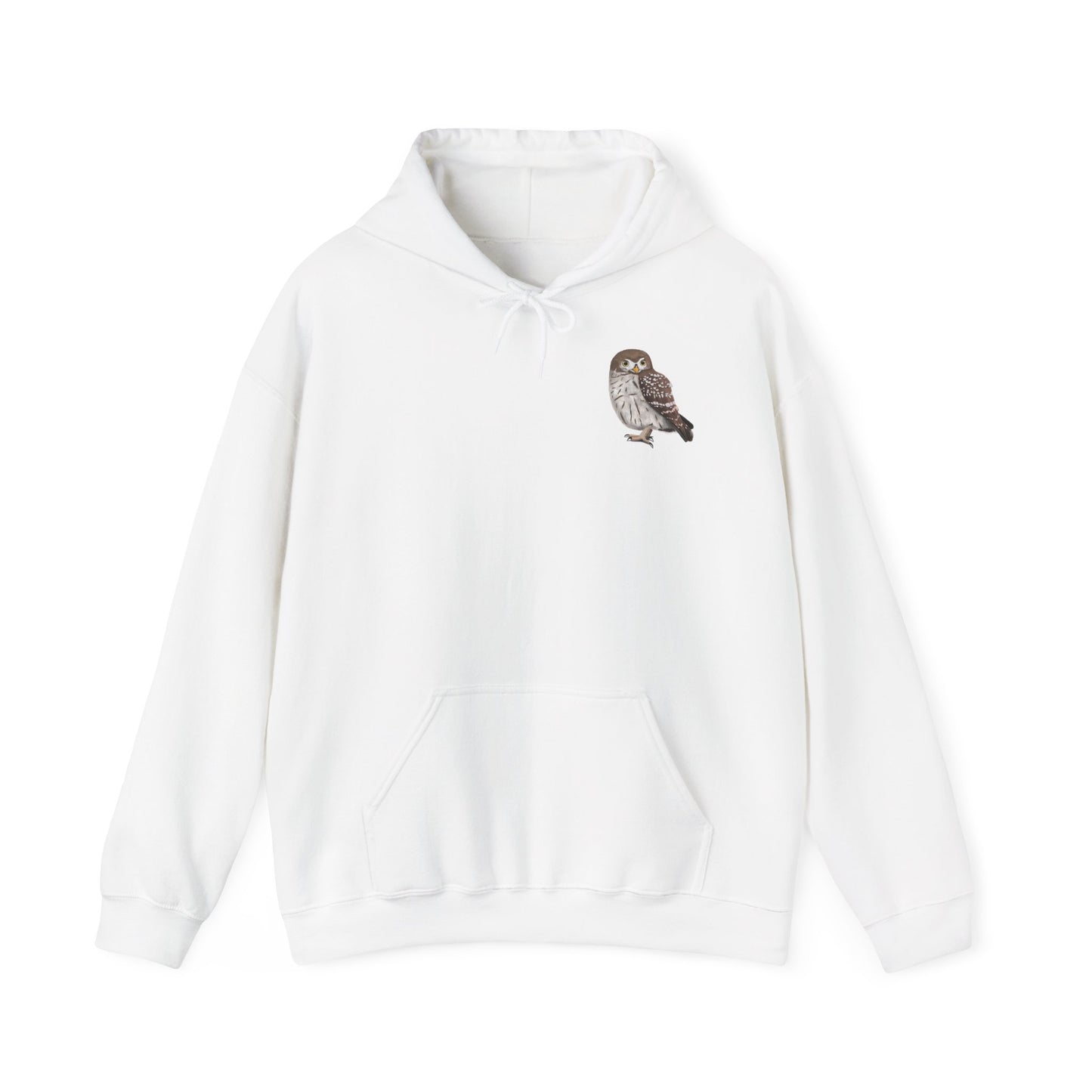Eule Hoodie - Vogel Kapuzenpullover für Vogelbeobachter & Naturliebhaber mit Vogelmotiv