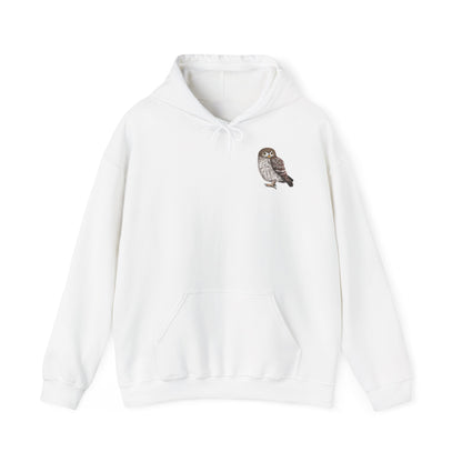 Eule Hoodie - Vogel Kapuzenpullover für Vogelbeobachter & Naturliebhaber mit Vogelmotiv