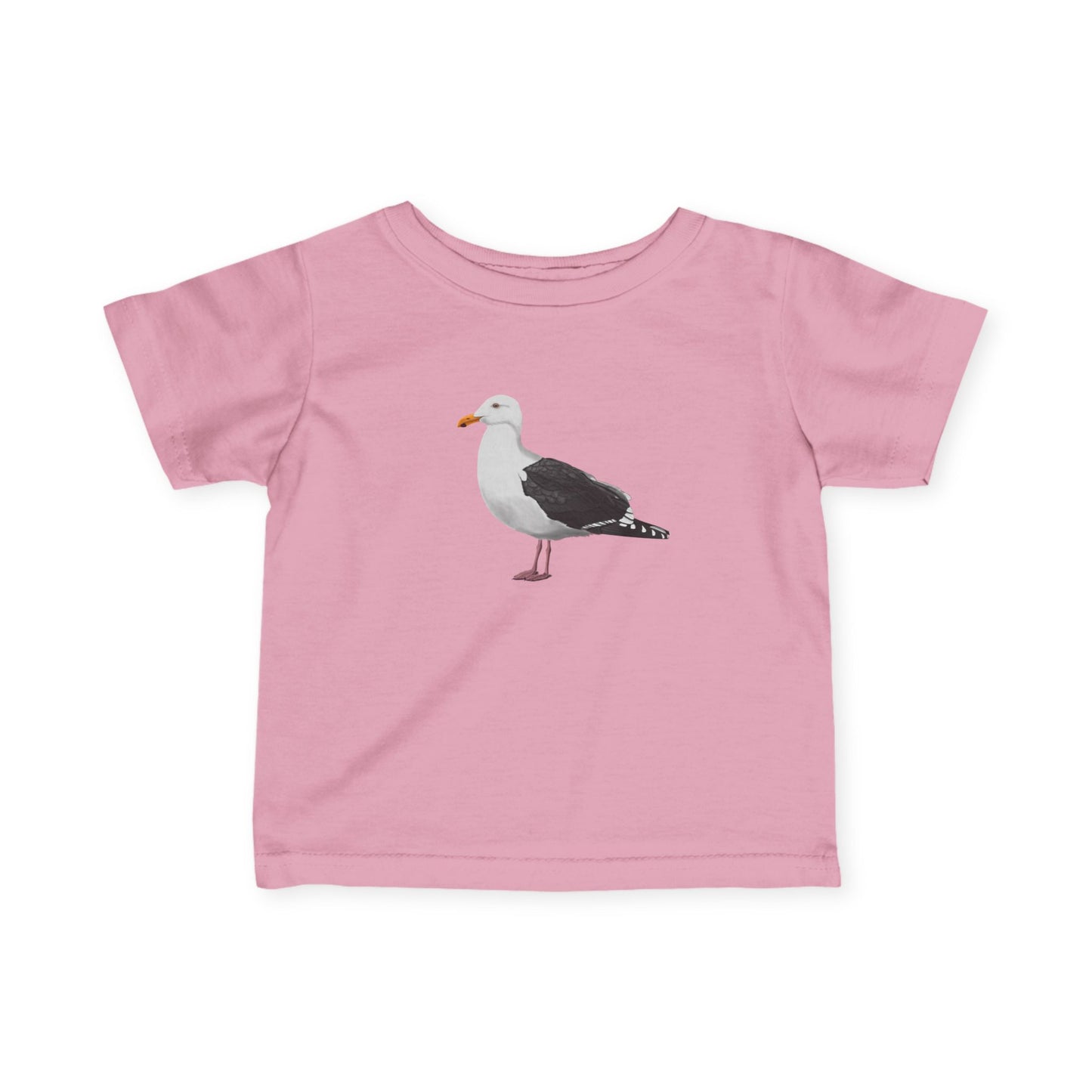 Süßes Möwe Vogel Tiermotiv T-Shirt für Babys und Kleinkinder