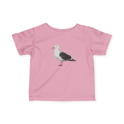 Süßes Möwe Vogel Tiermotiv T-Shirt für Babys und Kleinkinder