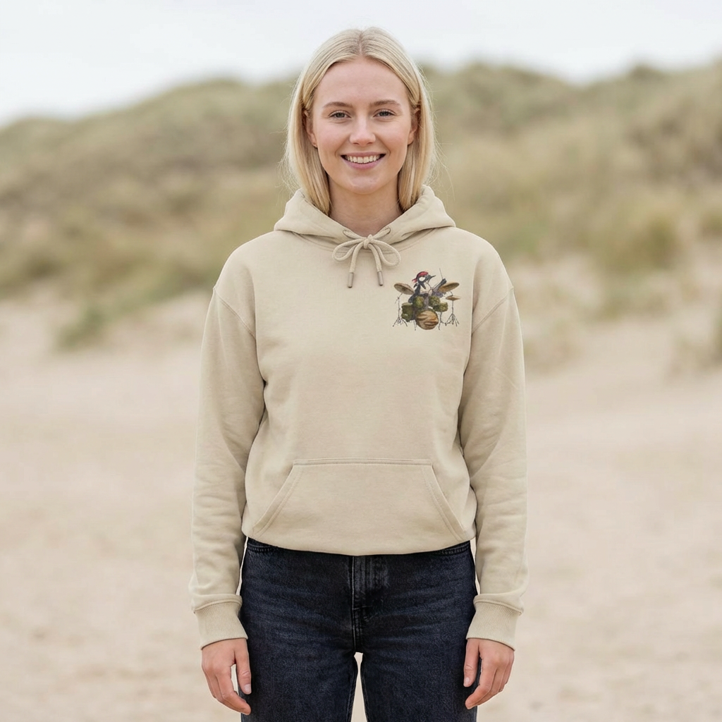 Specht Kapuzenpullover – artistic apparel und casual outerwear Stil