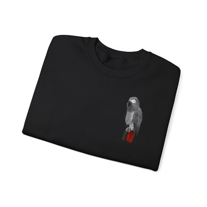 Graupapagei Vogel Sweatshirt für Naturfreunde und Vogelbeobachter