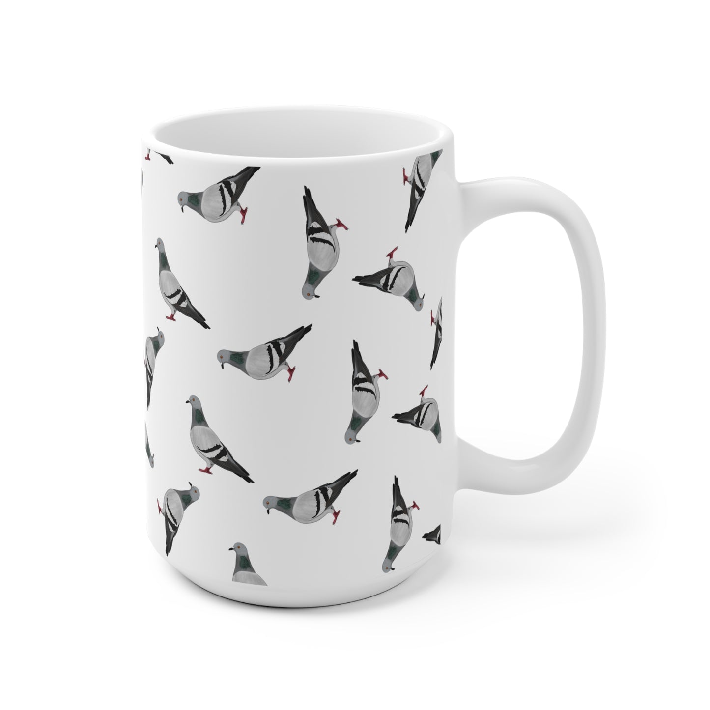 Taube Tasse mit 11 oz Hintergrund
