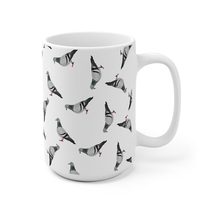 Taube Tasse mit 11 oz Hintergrund