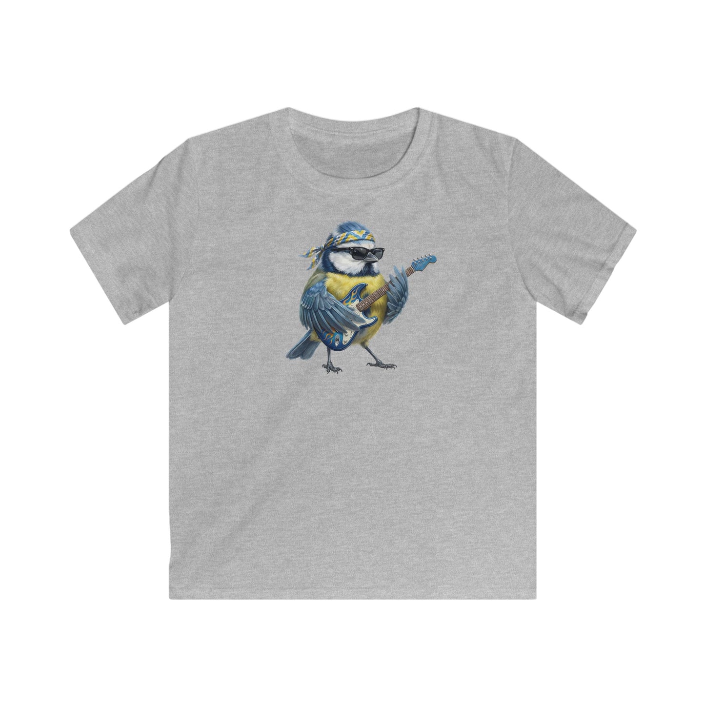 Blaumeise Kinder T-Shirt in Black