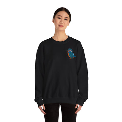 Eisvogel Vogel Sweatshirt für Naturfreunde und Vogelbeobachter