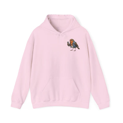 Rotkehlchen Kapuzenpullover – artistic apparel, casual outerwear