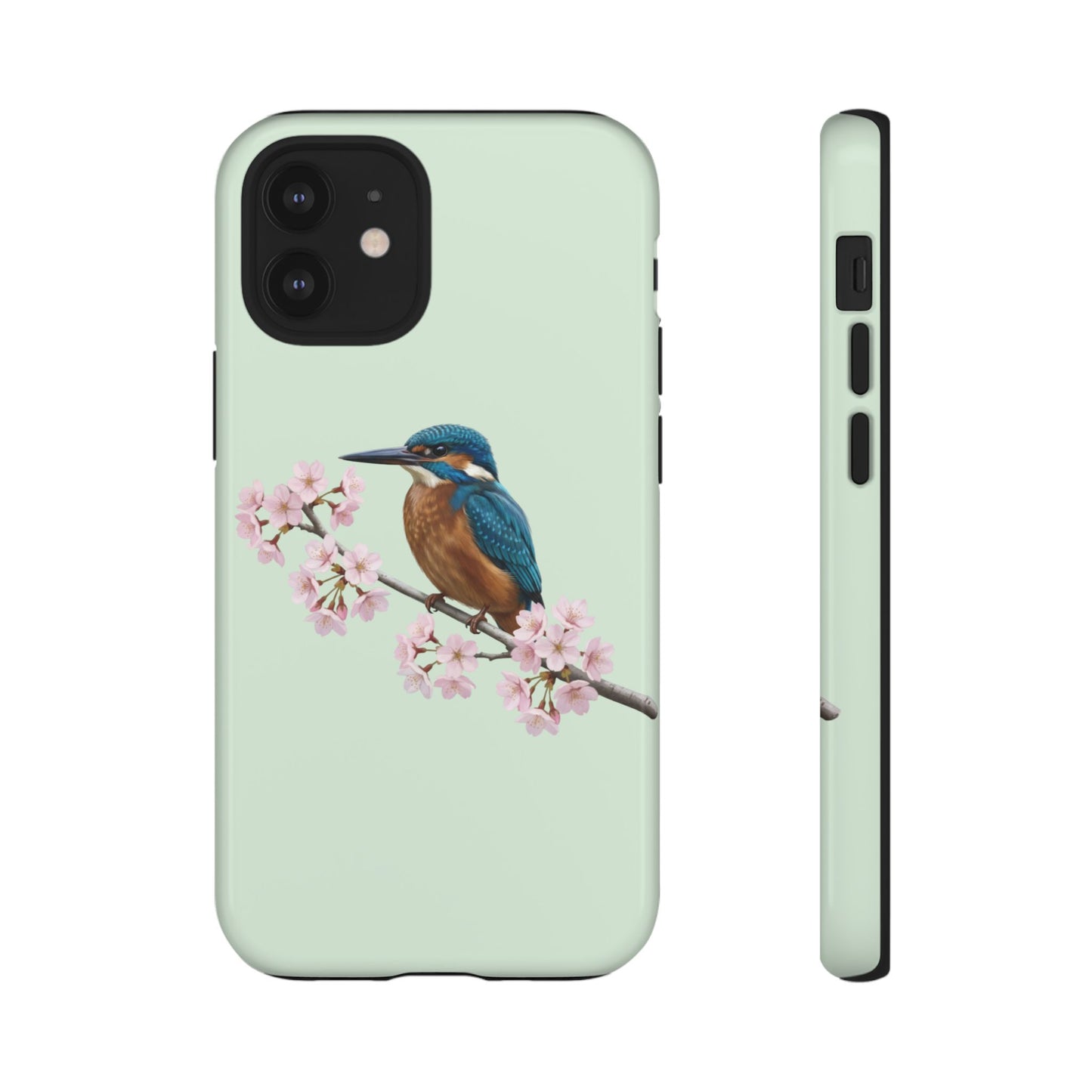 Eisvogel Handyhülle mit animal lover Hintergrund