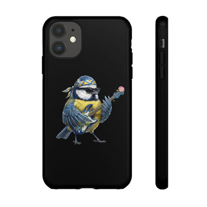 Bert Blumen-Gitarre Handyhülle – (iPhone & Google Pixel) – Die Gartenvögel Band 2 Merch