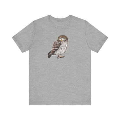 Eule Vogel T-Shirt für Vogelfreunde und Vogelbeobachter