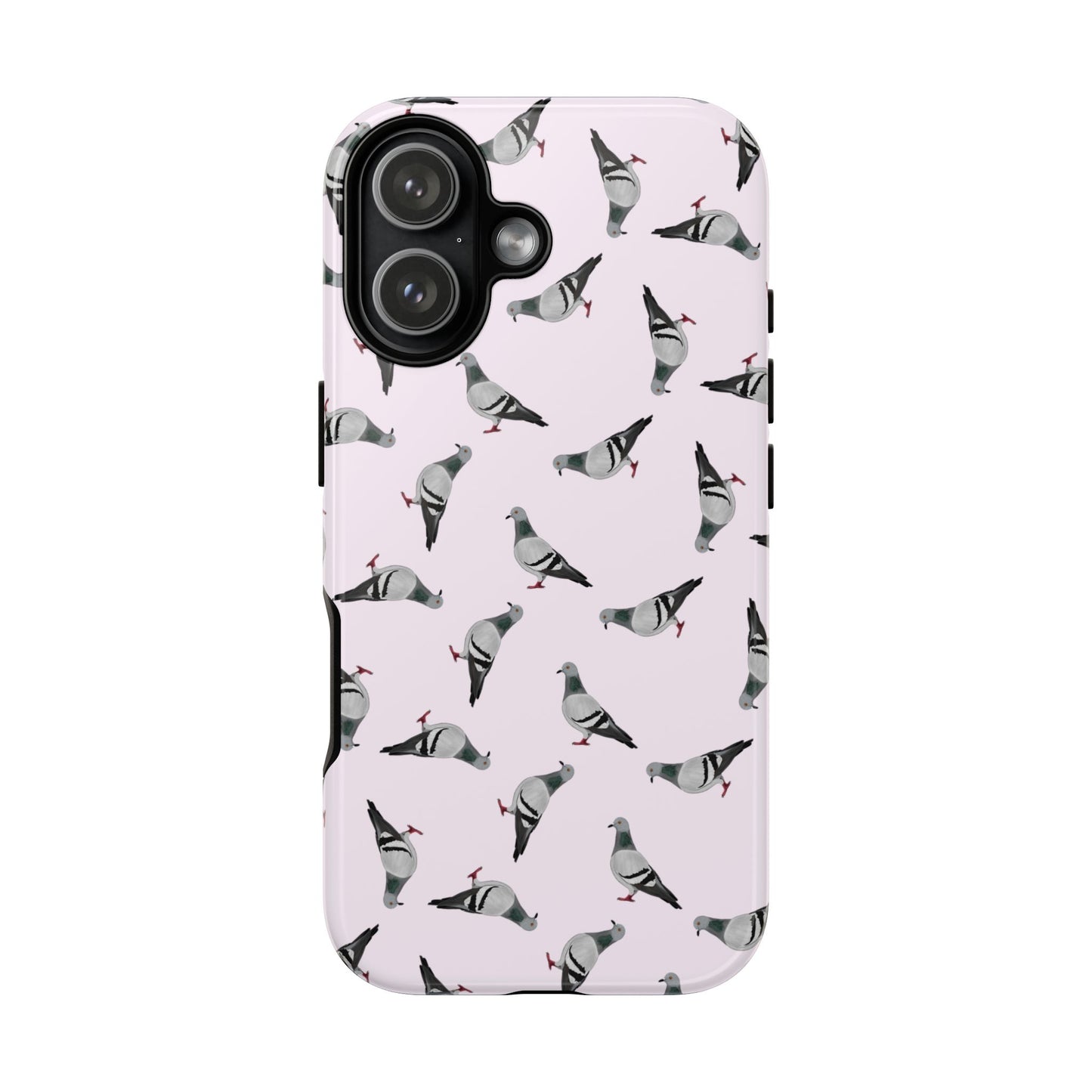 Taube Handyhülle in Rosa | Vogel-Motiv für iPhone & Google Pixel