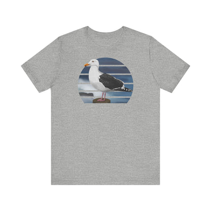 Möwe am Meer Vogel T-Shirt für Vogelliebhaber und Vogelbeobachter