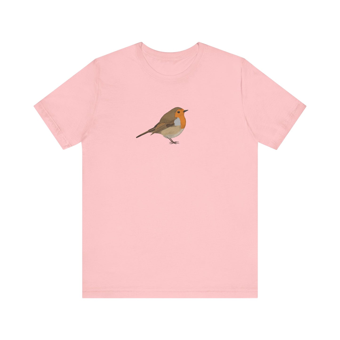 Rotkehlchen Vogel T-Shirt für Vogelfreunde und Vogelbeobachter