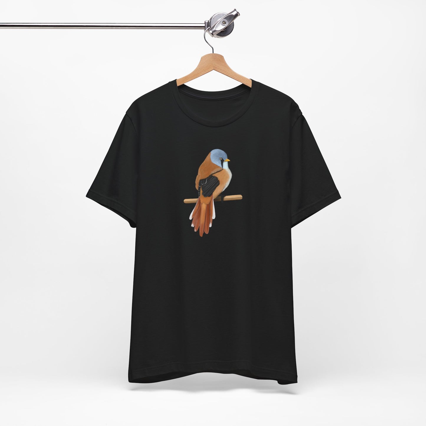 Bartmeise Vogel T-Shirt für Vogelfreunde und Vogelbeobachter