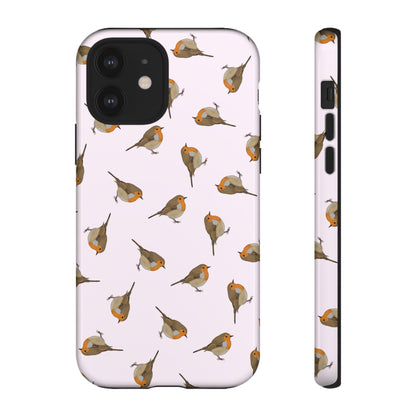 Rotkehlchen Handyhülle – animal lover, bird phone