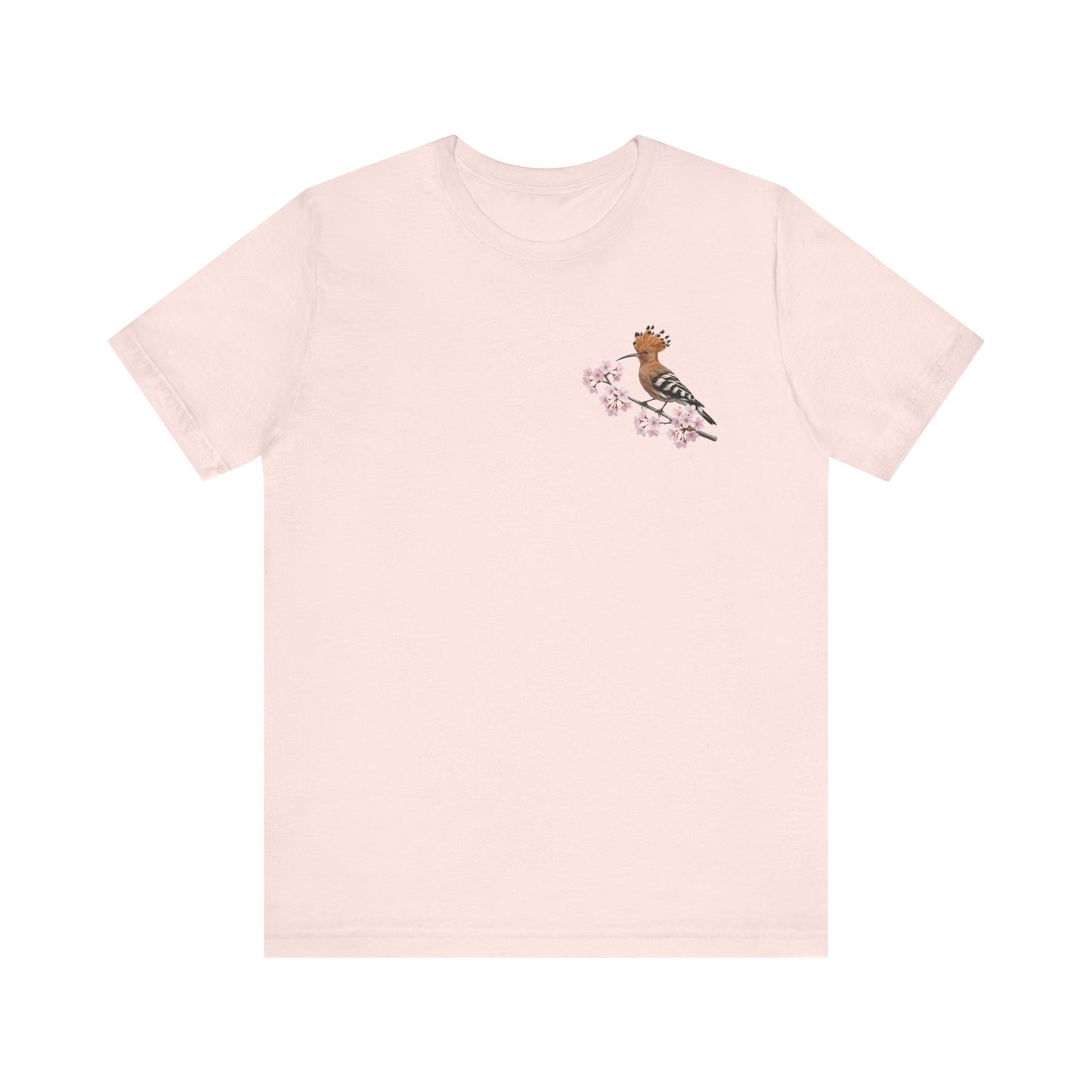 Wiedehopf T-Shirt mit Vogel bird graphic tee Hintergrund