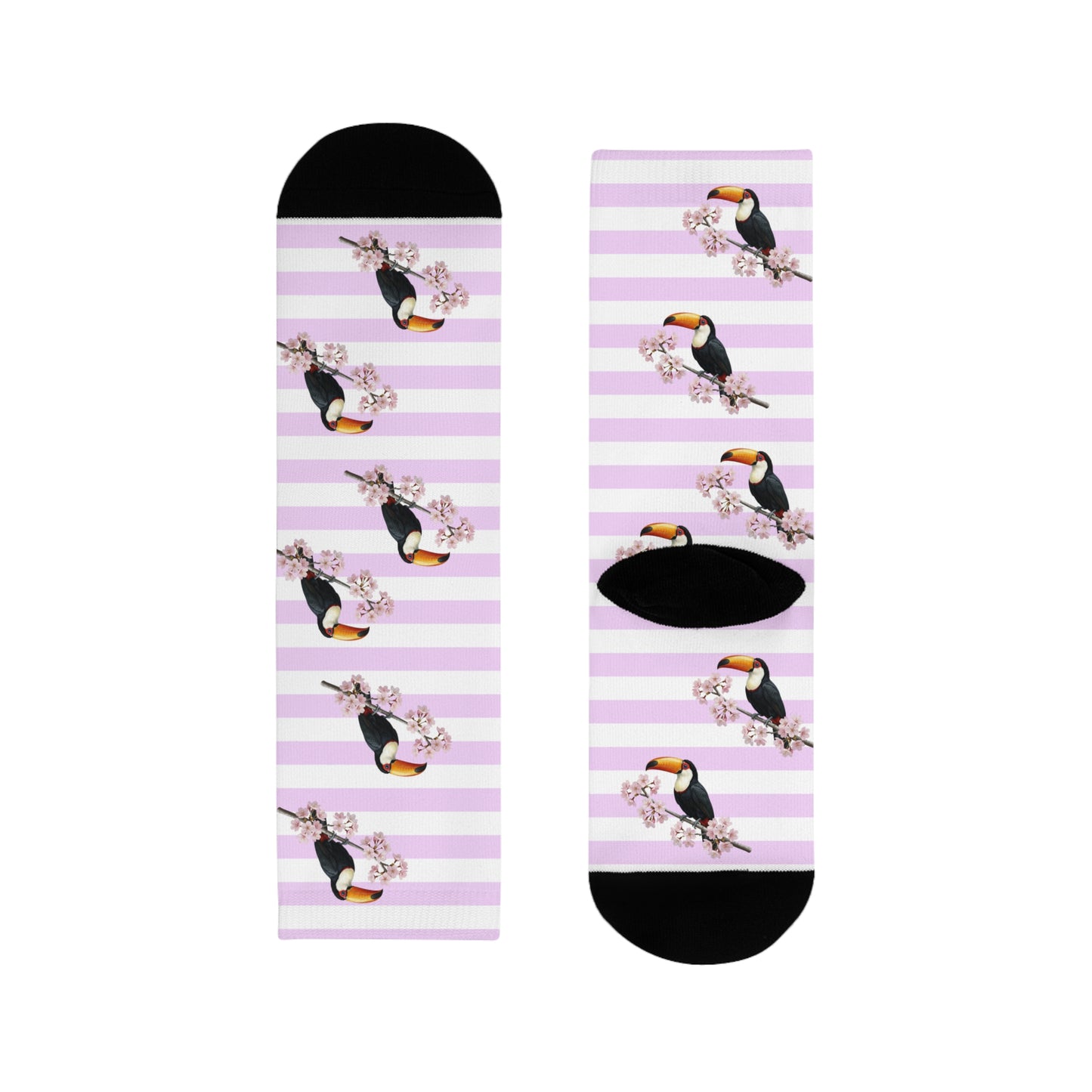 Tukan Socken mit Accessories Hintergrund