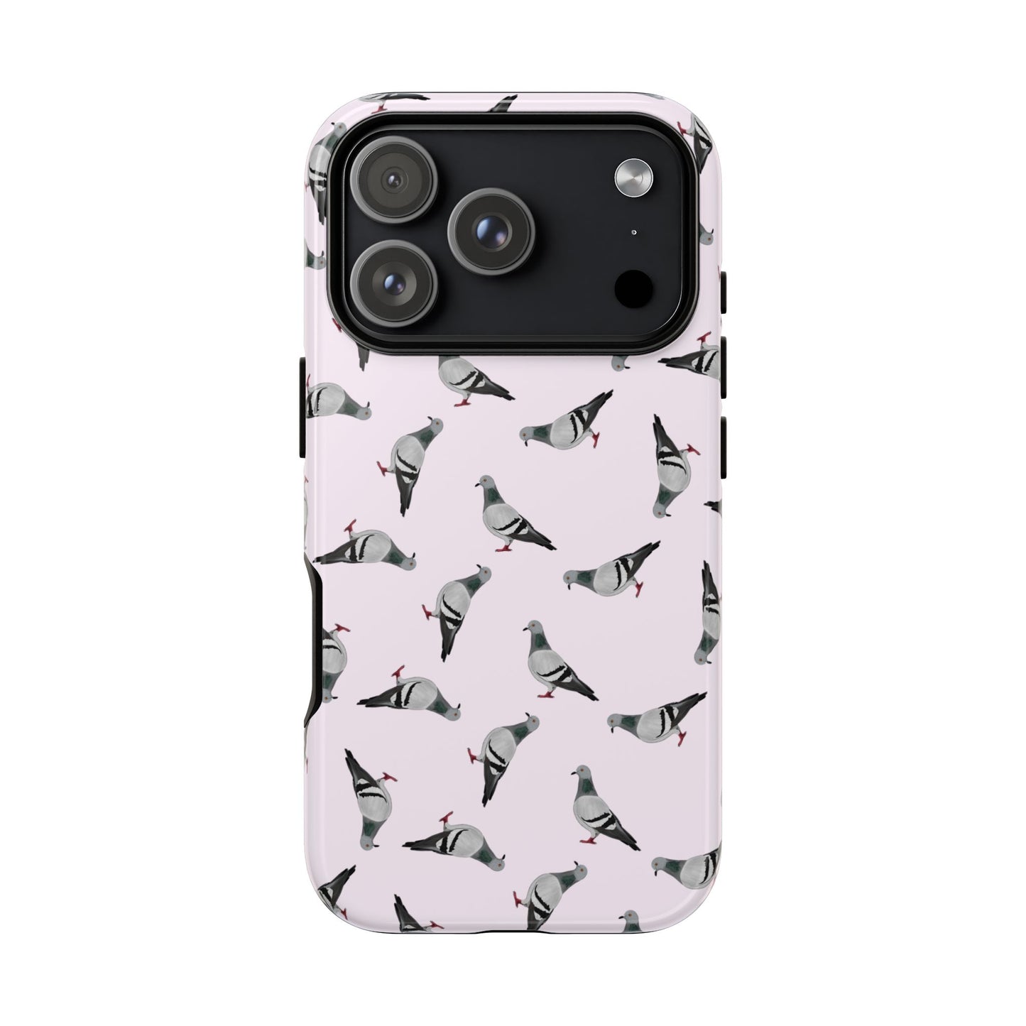 Taube Handyhülle in Rosa | Vogel-Motiv für iPhone & Google Pixel