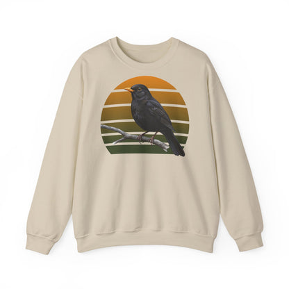 Amsel Sweatshirt | Unisex Vogel Pullover für Vogelfreunde & Vogelbeobachter