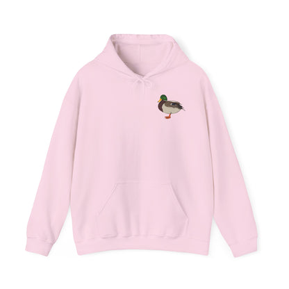 Stockente Hoodie - Vogel Kapuzenpullover für Vogelbeobachter & Naturliebhaber mit Vogelmotiv