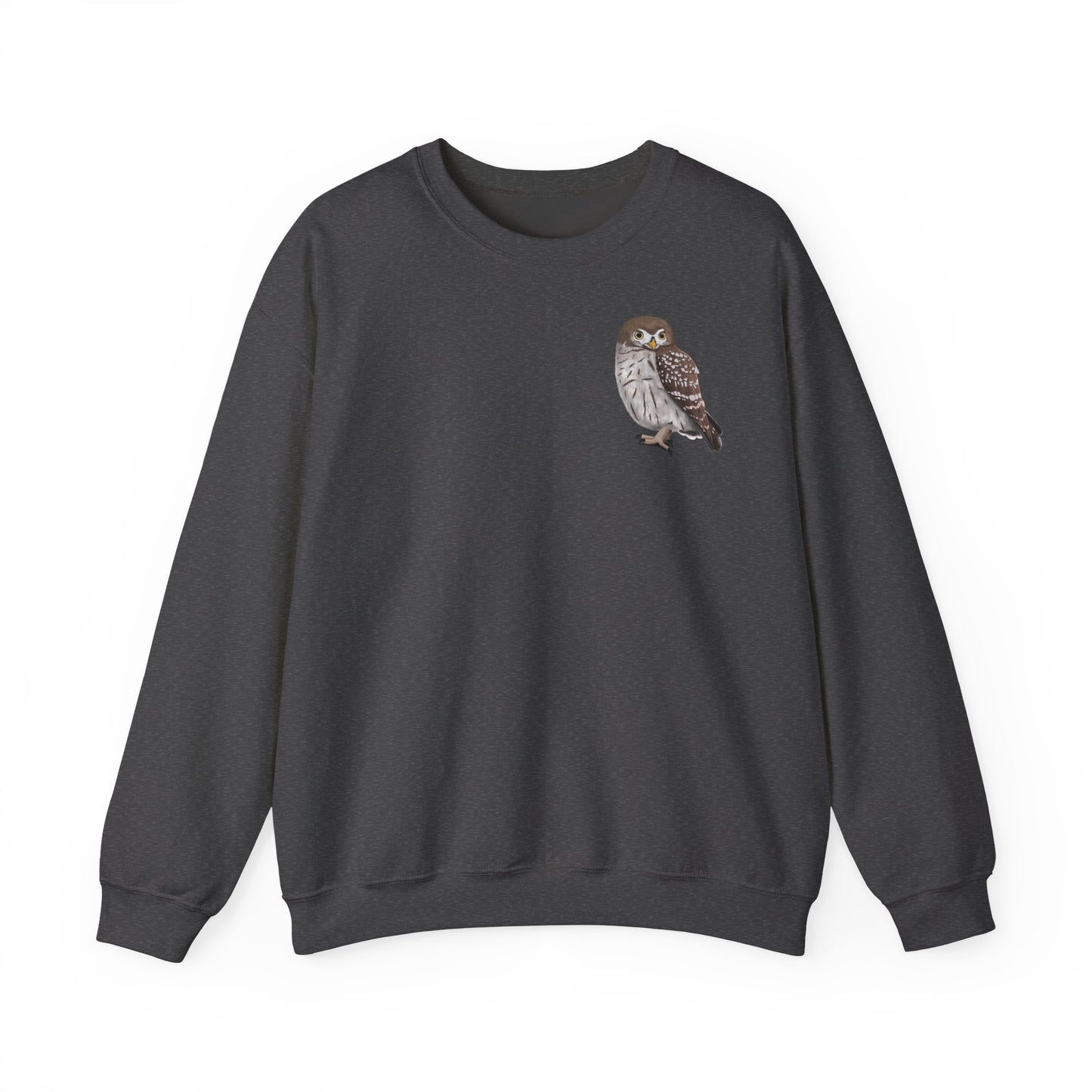 Steinkauz Eule Vogel Sweatshirt für Naturfreunde und Vogelbeobachter