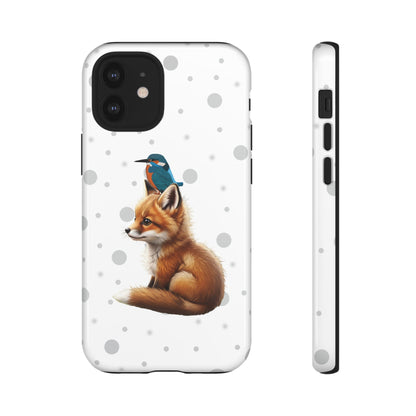 Eisvogel mit Fuchs iPhone & Google Pixel Tiermotiv Handyhülle - Tierisch guter Schutz