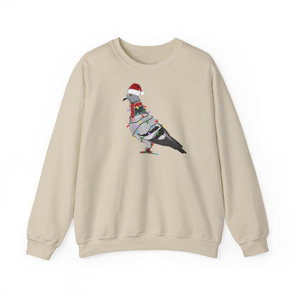 Taube Weihnachts-Sweatshirt | Unisex Vogel Sweater für Vogelfreunde & Vogelbeobachter