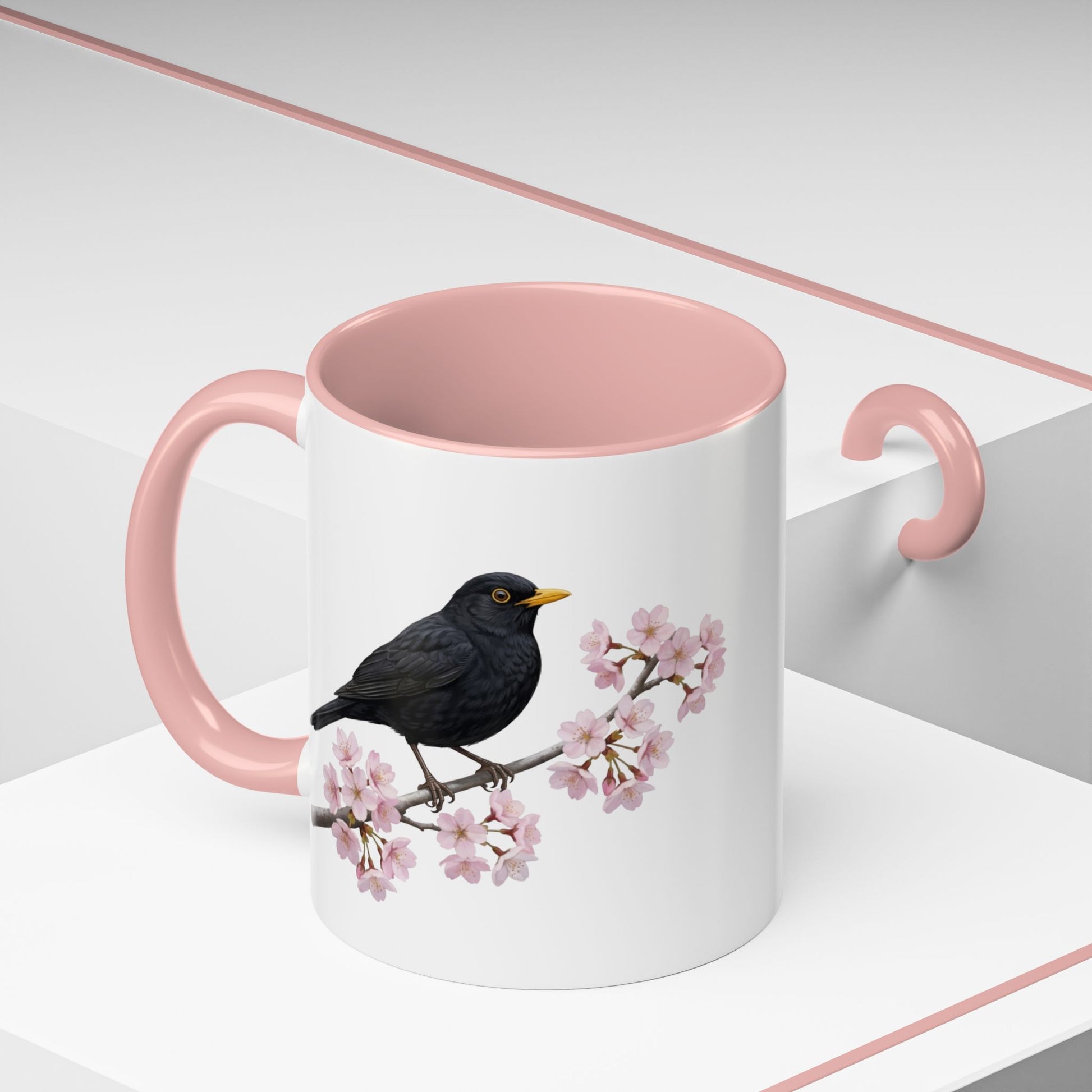 Amsel Tasse mit Accent Coffee Mug Hintergrund