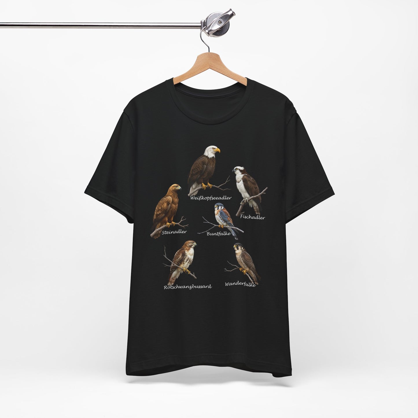 T-Shirt mit Greifvögeln: Adler, Falke & Co. | Vogelkunde & Natur