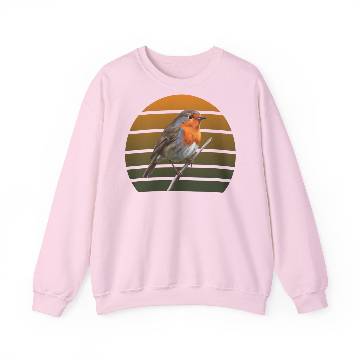 Rotkehlchen Sweatshirt | Unisex Vogel Pullover für Vogelfreunde & Vogelbeobachter