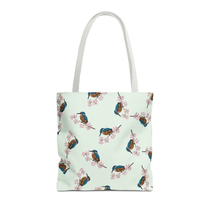 Eisvogel Tragetasche in Black