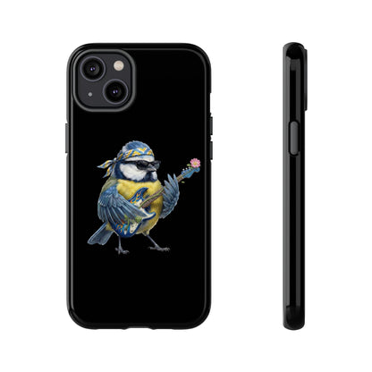 Bert Blumen-Gitarre Handyhülle (iPhone & Google Pixel) – Die Gartenvögel Band 2 Merch