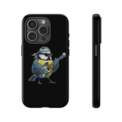 Bert Blumen-Gitarre Handyhülle (iPhone & Google Pixel) – Die Gartenvögel Band 2 Merch