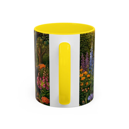 Das große Gartenkonzert Tasse in Yellow