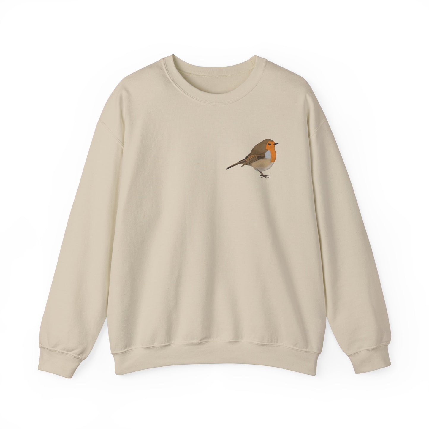 Rotkehlchen Vogel Sweatshirt für Naturfreunde und Vogelbeobachter