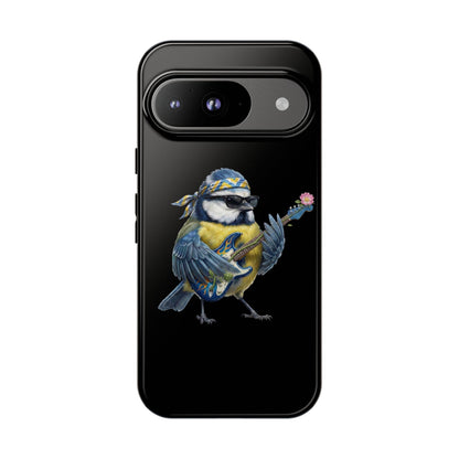 Bert Blumen-Gitarre Handyhülle (iPhone & Google Pixel) – Die Gartenvögel Band 2 Merch