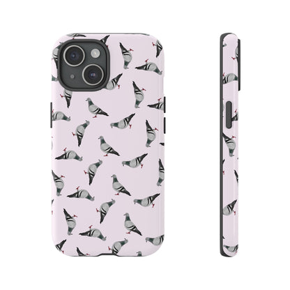 Taube Handyhülle in Rosa | Vogel-Motiv für iPhone & Google Pixel