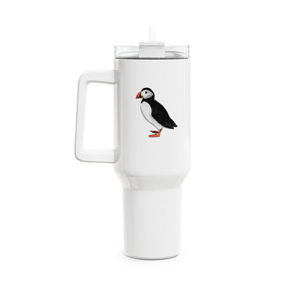 Papageitaucher Thermo-Tumbler 40oz (1,2L) – Edelstahl Isolierbecher für Vogelbeobachter