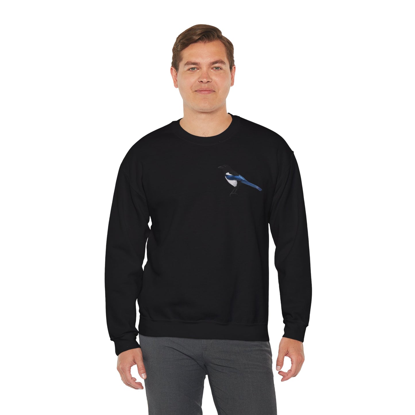 Elster Vogel Sweatshirt für Naturfreunde und Vogelbeobachter