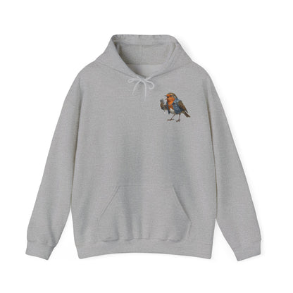 Rotkehlchen Kapuzenpullover – artistic apparel, casual outerwear