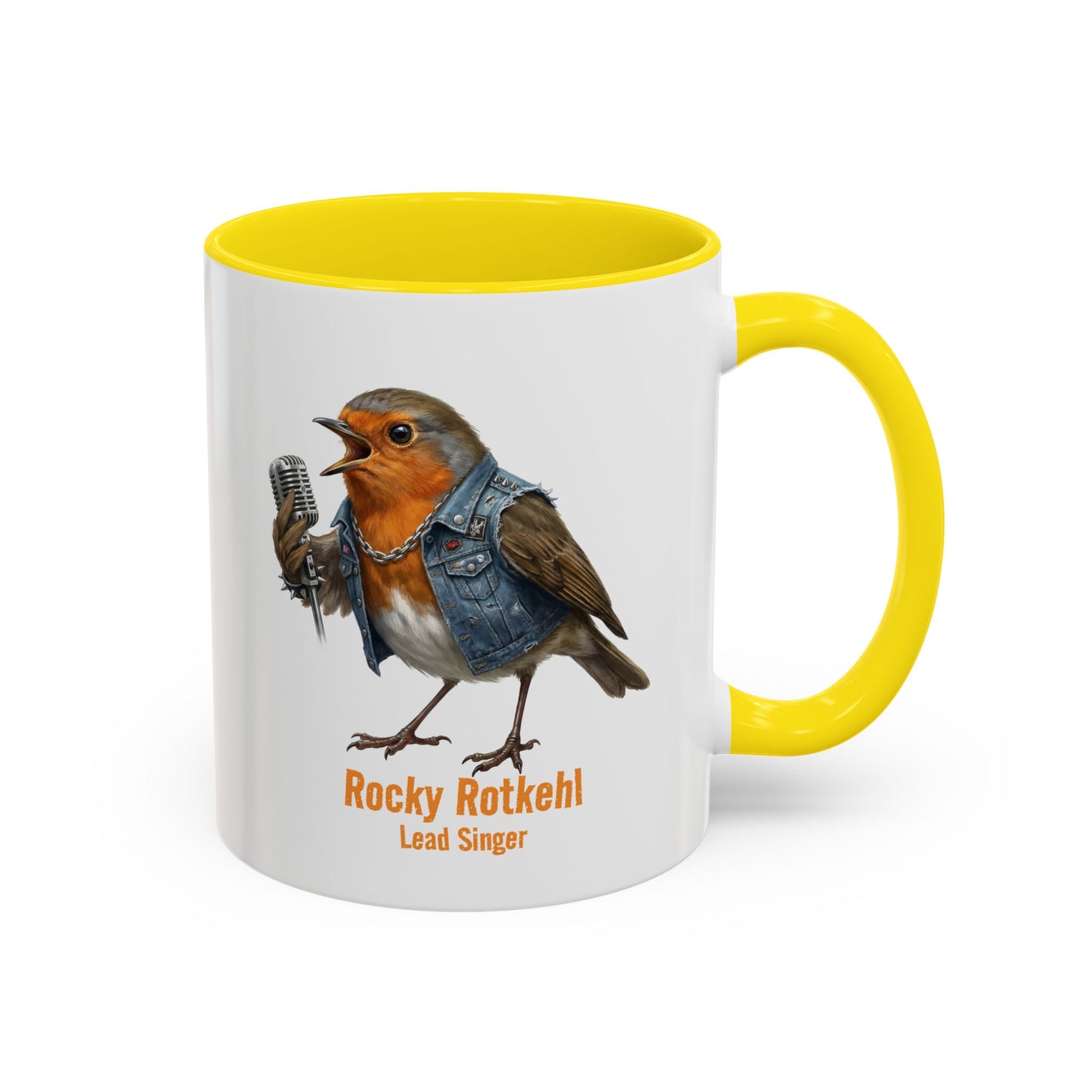 Rocky Rotkehl (Vocals) Tasse in Black