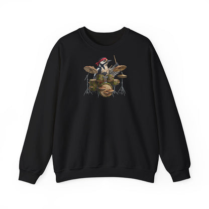 Specht Sweatshirt Vogelmotiv – Animal Graphic Tee und Casual Everyday Wear Stil
