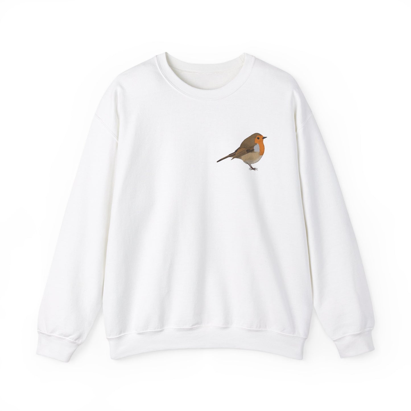 Rotkehlchen Vogel Sweatshirt für Naturfreunde und Vogelbeobachter